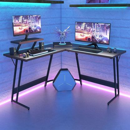Homall L-Shaped Gaming Desk Computer Corner Desk Office Writing Desk