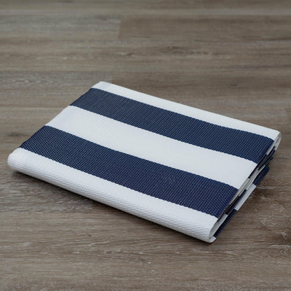Tapis d'intérieur/extérieur à rayures de plage Lalune