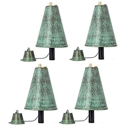 Large Hawaiian Cone Tiki Torch