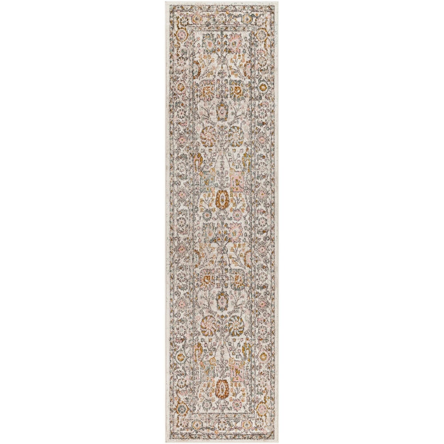 Tapis Livabliss Ankara revisité, motif floral et botanique traditionnel
