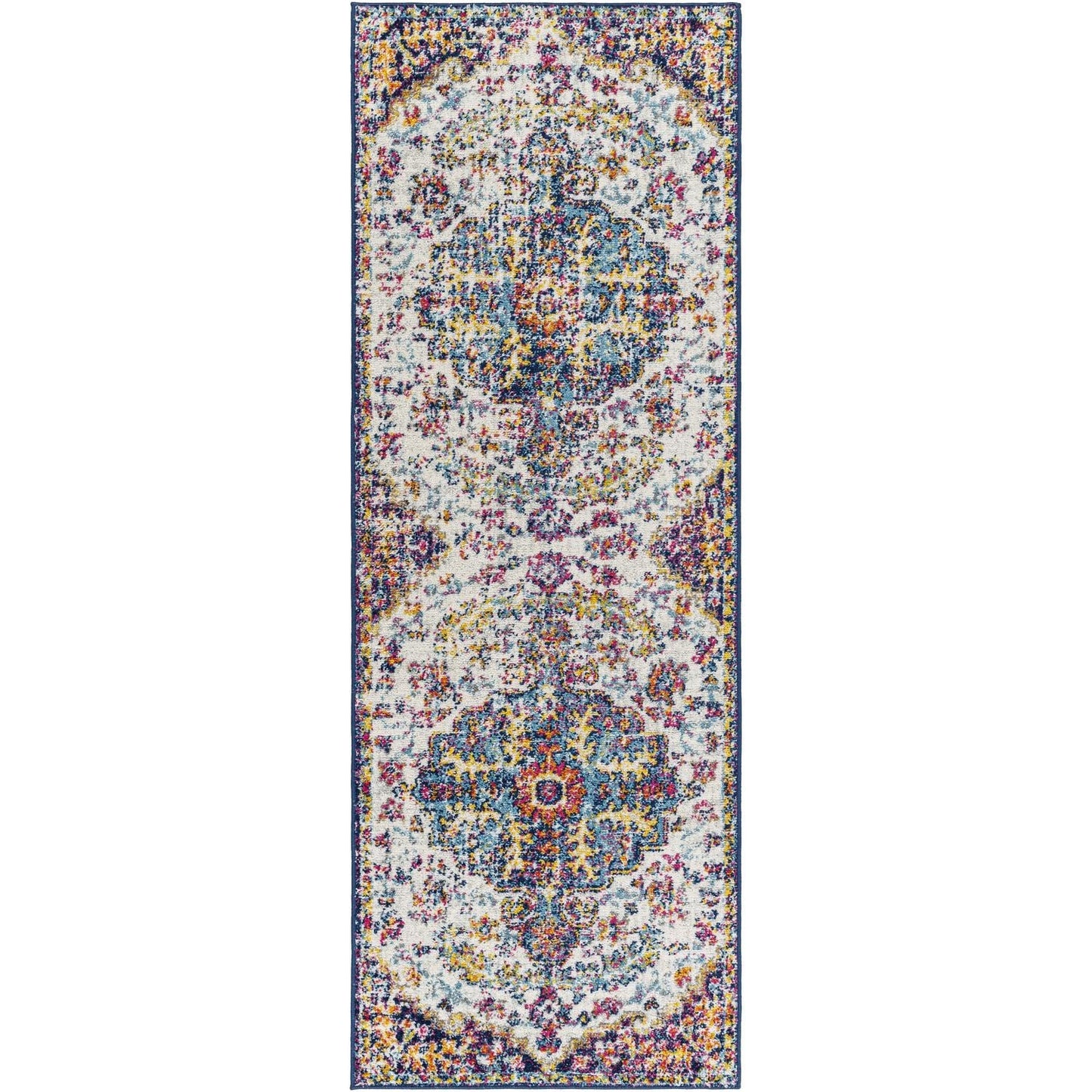 Tapis Livabliss Harput à médaillon traditionnel revisité