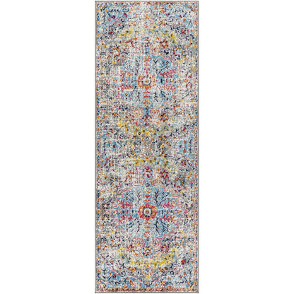 Tapis Livabliss Harput à médaillon traditionnel revisité