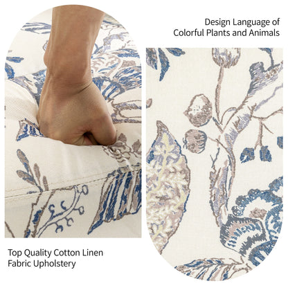 Ensemble de 2 fauteuils inclinables pivotants à bascule de 74 cm de large, à dossier inclinable manuel.