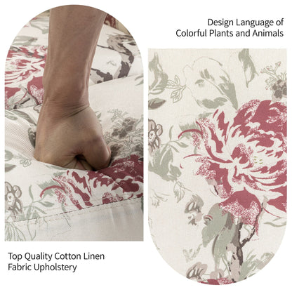 Ensemble de 2 fauteuils inclinables pivotants à bascule de 74 cm de large, à dossier inclinable manuel.