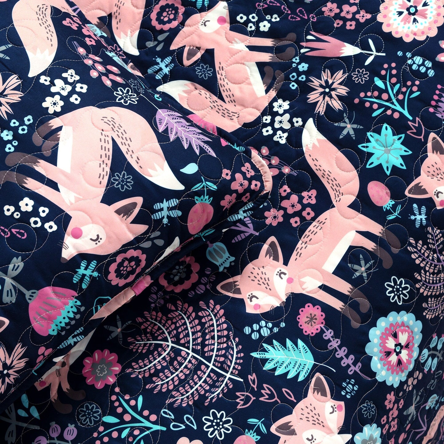 Lush Decor Pixie Fox 4-piece Quilt Set