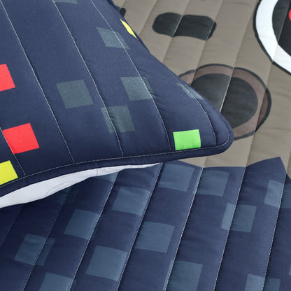 Lush Decor Video Games Kids 5-piece Quilt Set
