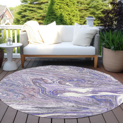 Tapis Chantille à motifs abstraits, lavable en machine, pour intérieur et extérieur