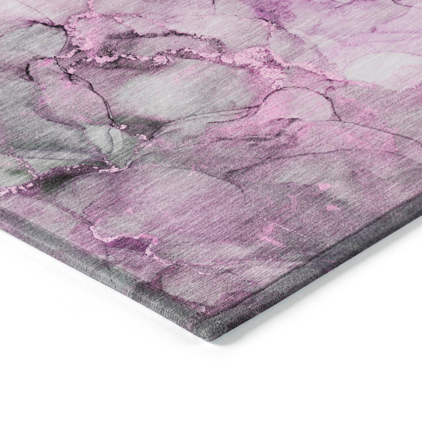 Tapis Chantille abstrait lavable en machine pour intérieur/extérieur