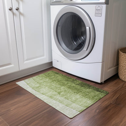 Tapis Chantille contemporain ombré lavable en machine pour intérieur/extérieur