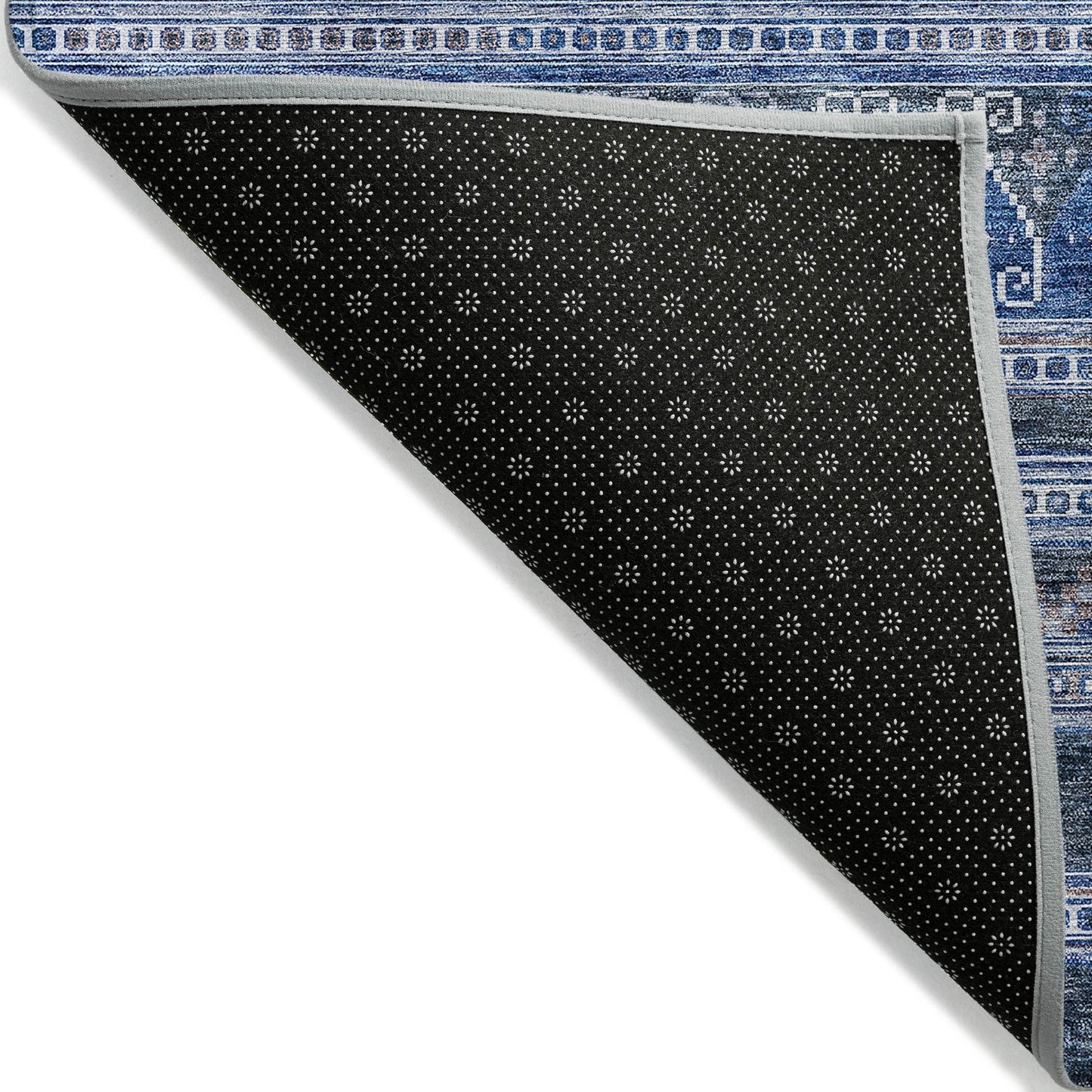 Tapis Chantille tribal bohème lavable en machine pour intérieur/extérieur
