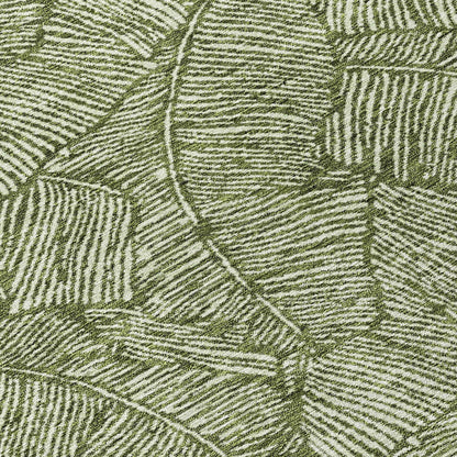 Tapis Chantille Tropical Palm lavable en machine pour intérieur/extérieur