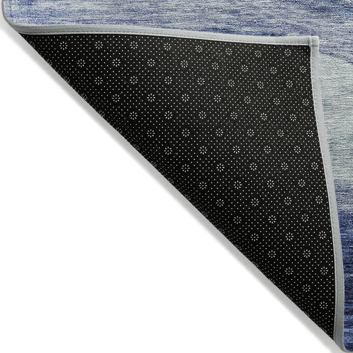 Tapis Chantille contemporain à vagues, lavable en machine, pour intérieur et extérieur