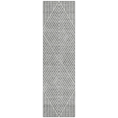 Tapis Chantille géométrique moderne lavable en machine pour intérieur/extérieur