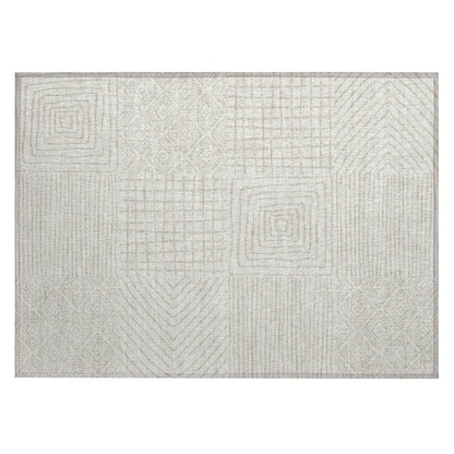 Tapis moderne en mosaïque Chantille lavable en machine pour intérieur/extérieur