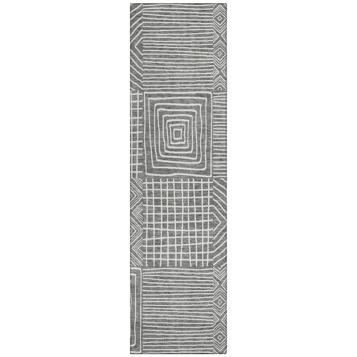 Tapis moderne en mosaïque Chantille lavable en machine pour intérieur/extérieur