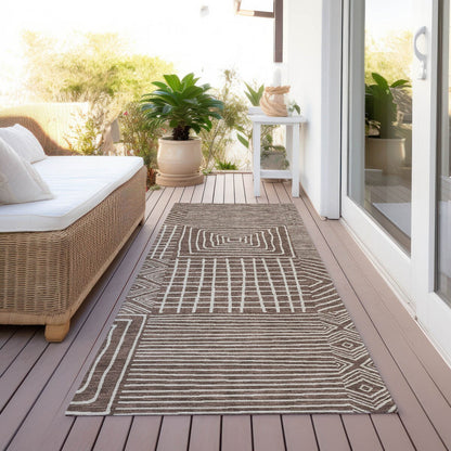 Tapis moderne en mosaïque Chantille lavable en machine pour intérieur/extérieur