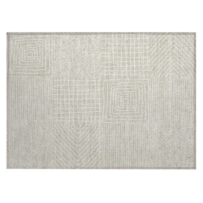 Tapis moderne en mosaïque Chantille lavable en machine pour intérieur/extérieur