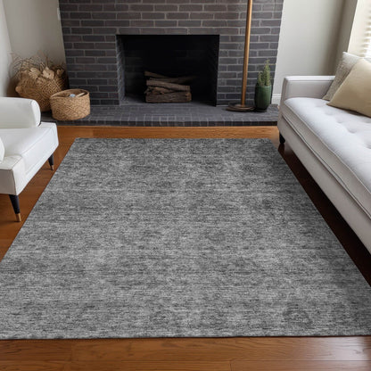 Tapis Chantille Damas Ombre lavable en machine pour intérieur/extérieur