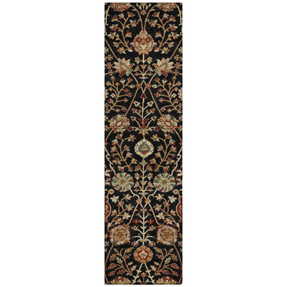 Tapis traditionnel Kashan Chantille lavable en machine pour intérieur/extérieur