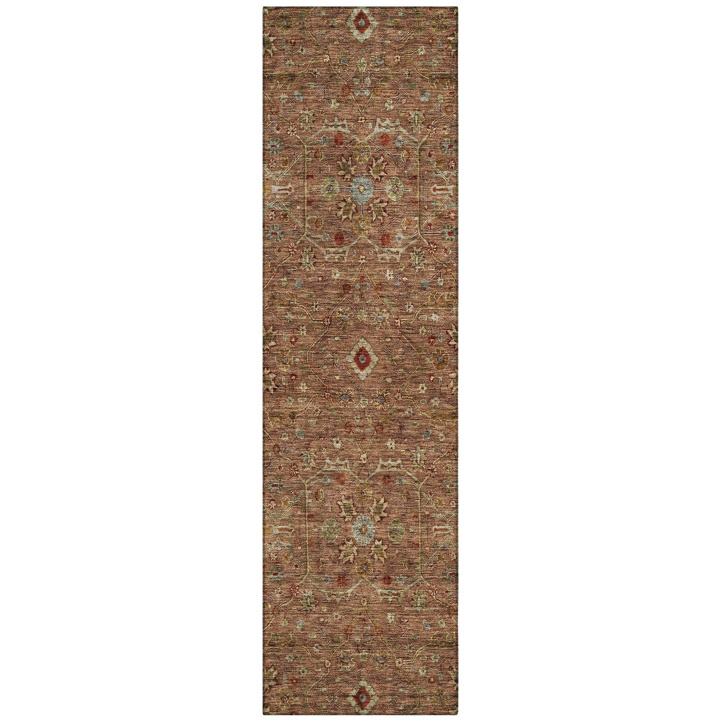 Tapis persan traditionnel en chantille lavable en machine pour intérieur/extérieur