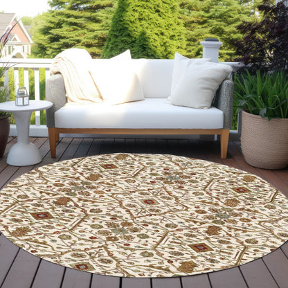 Tapis persan traditionnel en chantille lavable en machine pour intérieur/extérieur