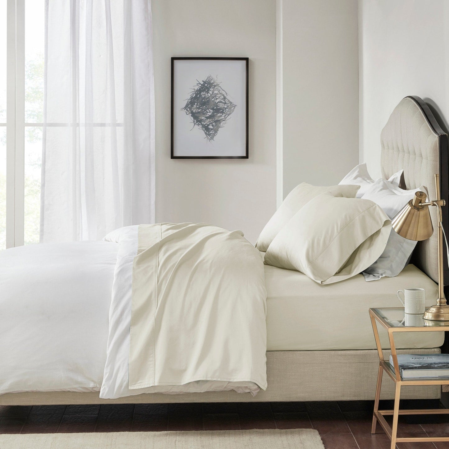 Madison Park 600 Thread Count Pima Cotton Sheet Set