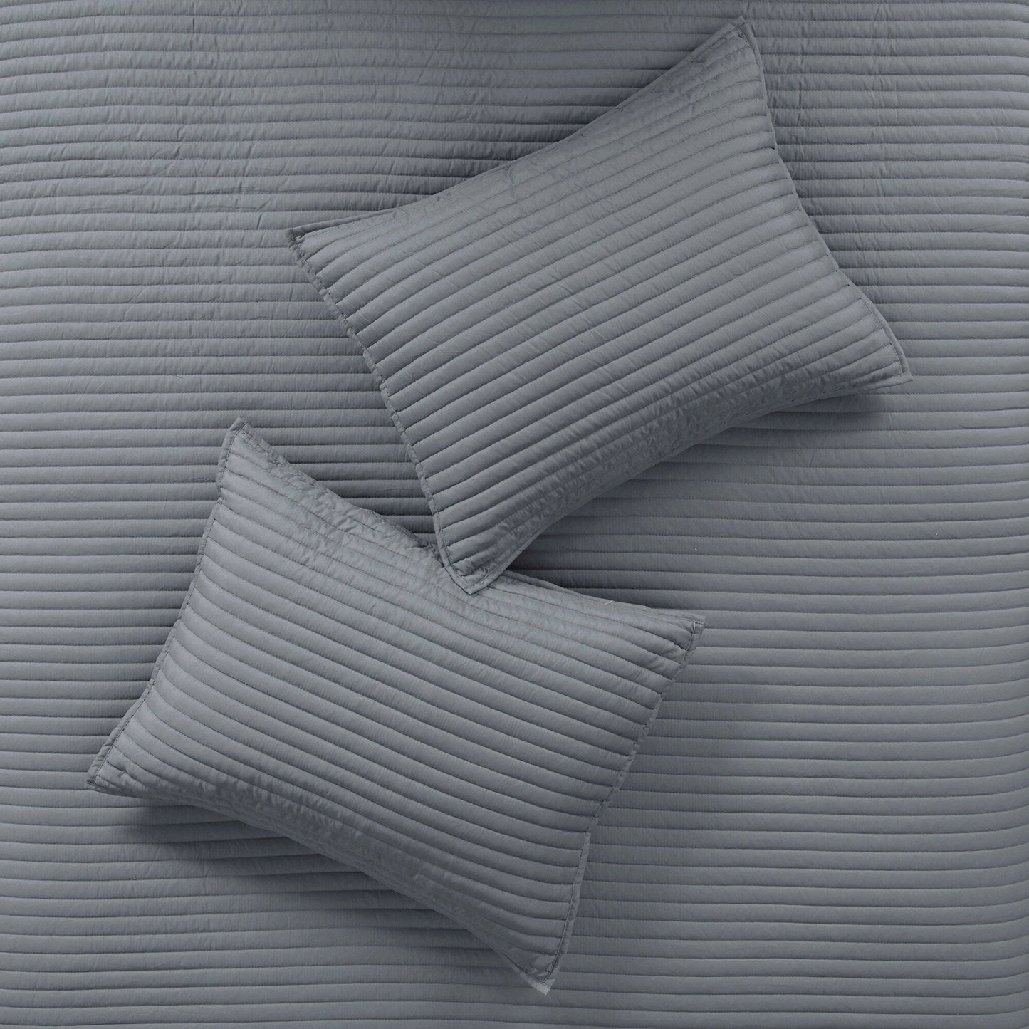 Madison Park Anchorage 8 Piece Printed Seersucker Comforter and Quilt Set Collection