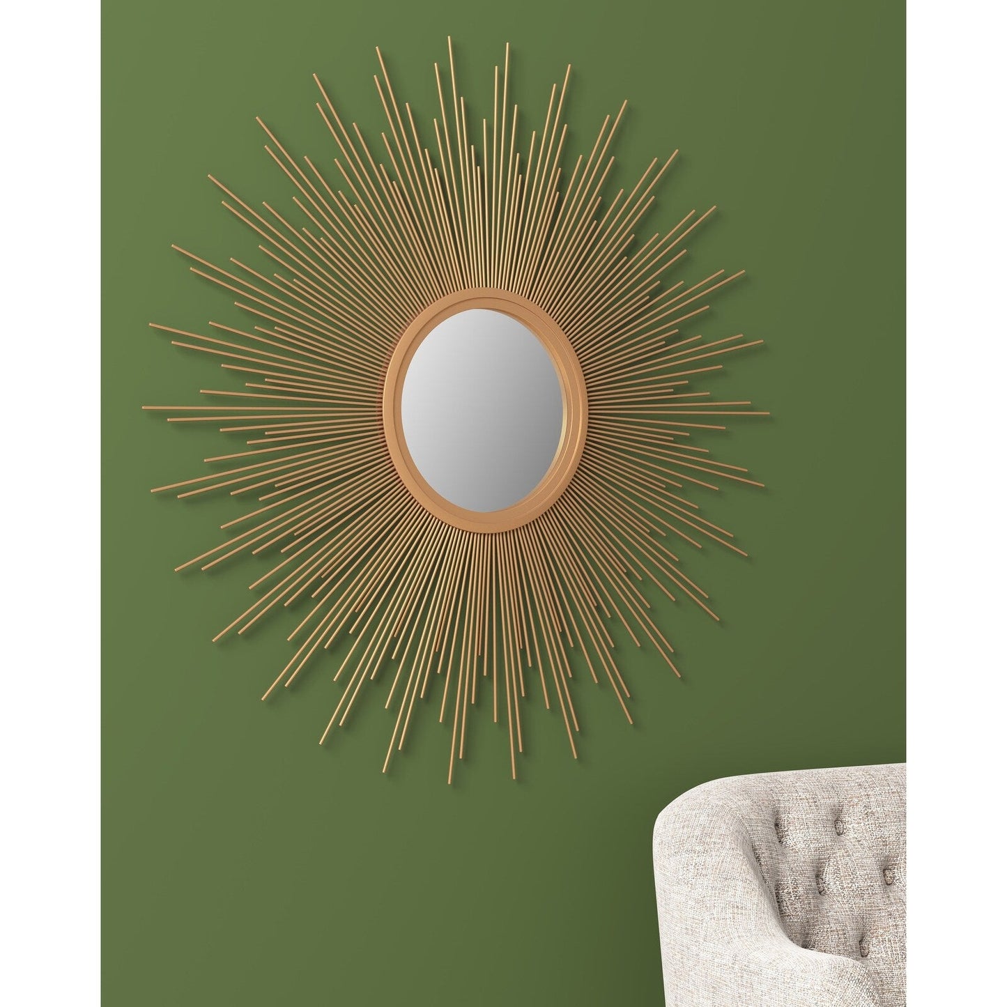 Madison Park Fiore Sunburst Wall Decor Mirror