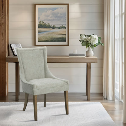 Chaises de salle à manger rembourrées Madison Park Signature Ultra avec pieds en bois (lot de 2) - N/A