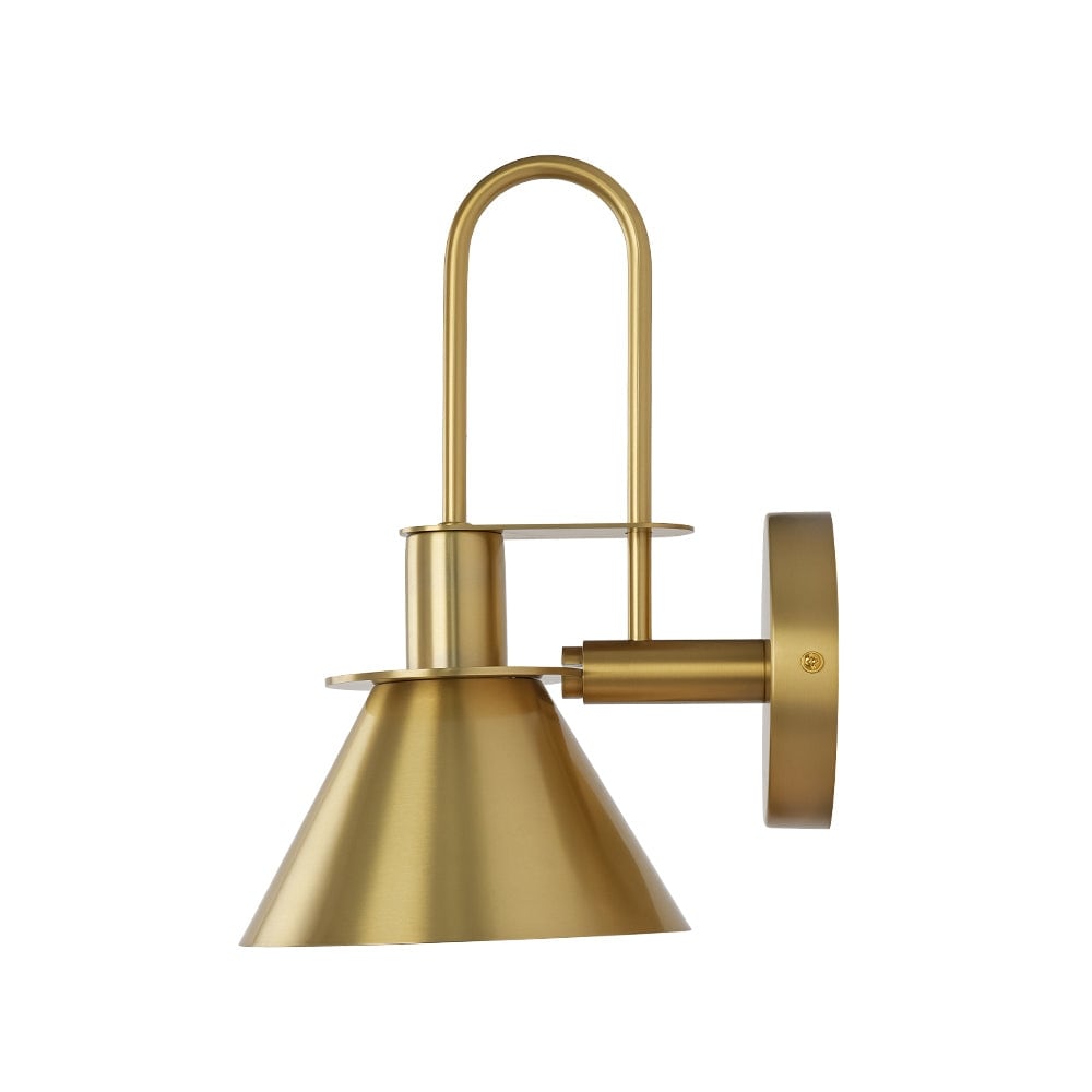 Mid-century Modern 1-Light Cone Wall Sconce - 7in Bedroom Light