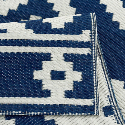 Tapis d'extérieur Milan Design 100 % écologique en plastique léger