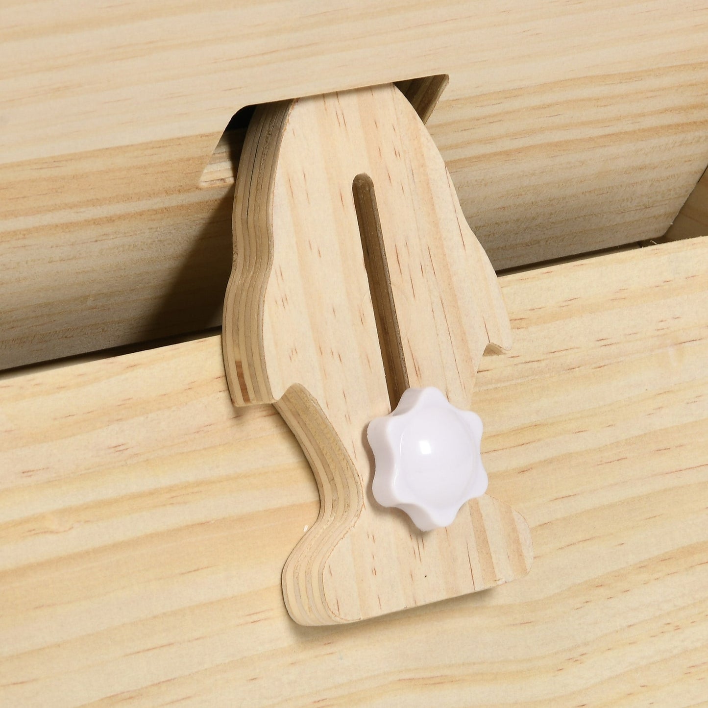 Moasis 43,3 pouces Grand tapis de course en bois pour chat avec roue d'exercice et piste recouverte de moquette