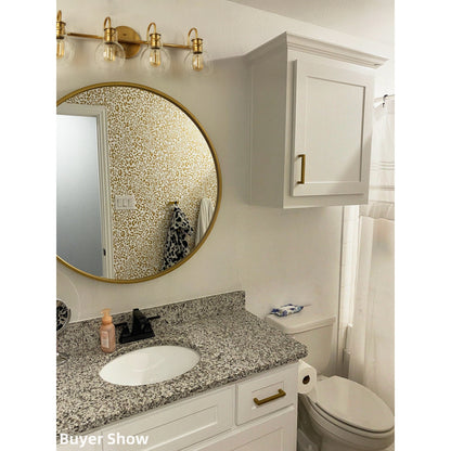 Modern 2/3/4/5-Light Bathroom Vanity Light Globe Glass Wall Sconce Minimalist Design