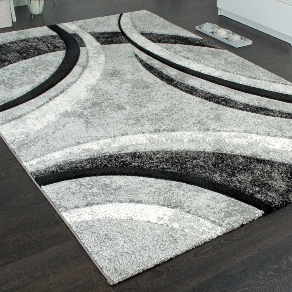 Tapis moderne pour salon, motif abstrait