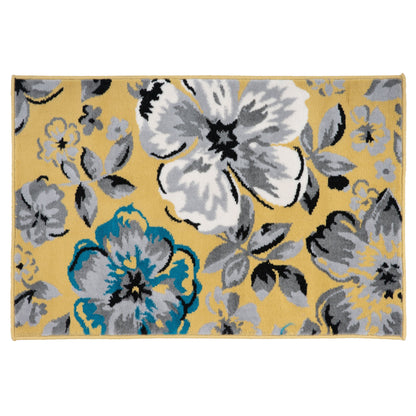 World Rug Gallery Modern Floral Design Area Rug