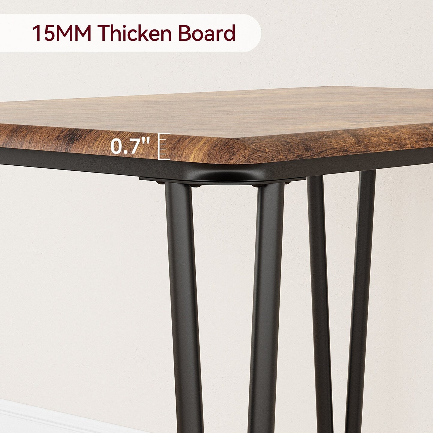 Modern kitchen Dinner Table Set for Dining Room - 3-Piece