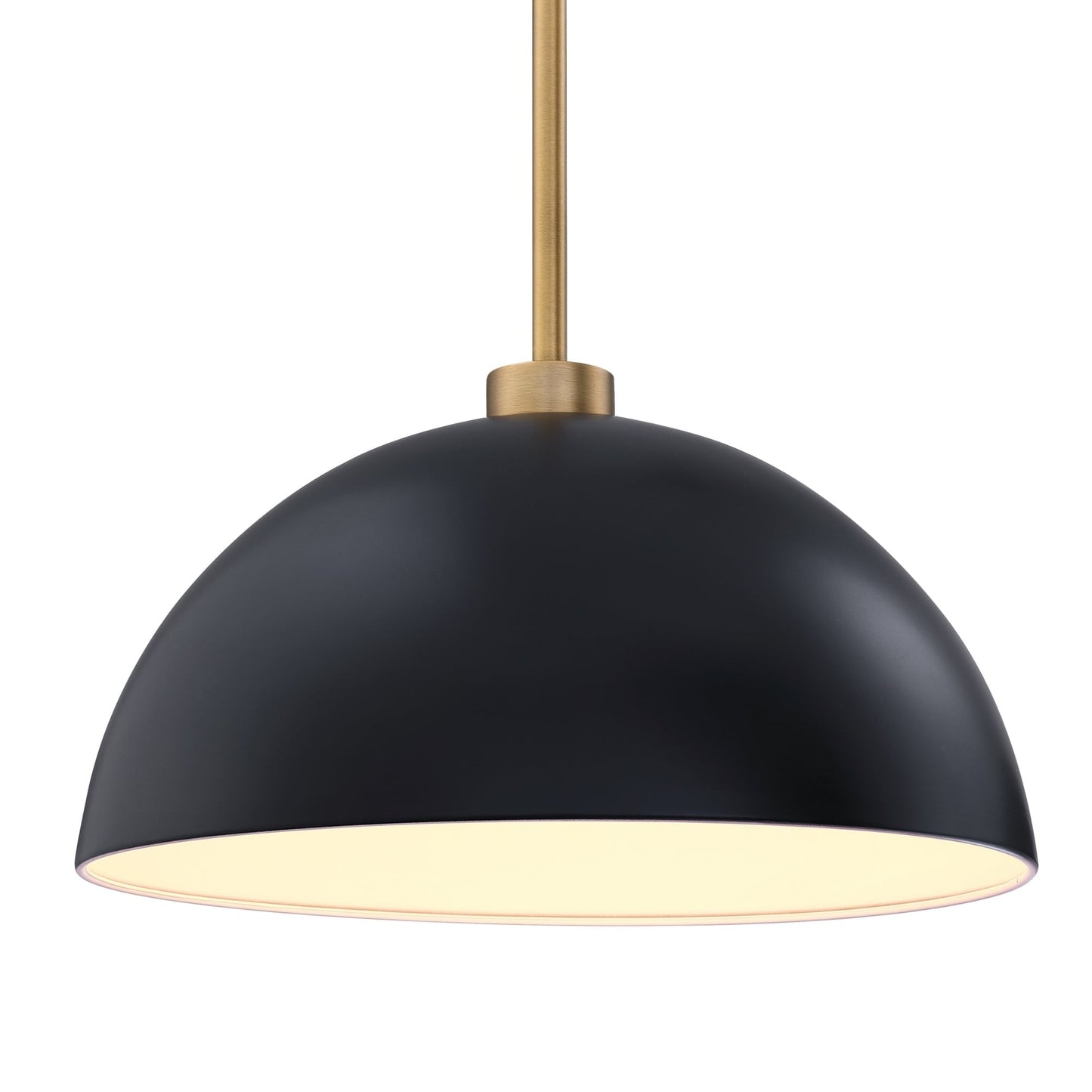 Nathan James Percy Modern 2-Light Pendant Island Light Fixture, Hanging Lights with Metal Shade and Adjustable Cord