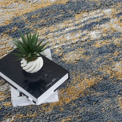 Noori Rug Lux Madison Tapis à poils longs abstrait 5,1 cm