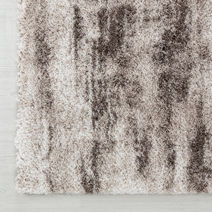 Noori Rug Lux Madison Tapis à poils longs abstrait 5,1 cm