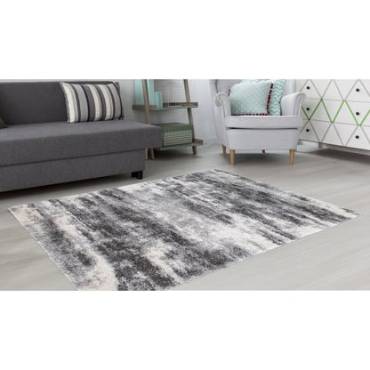 Noori Rug Lux Madison Tapis à poils longs abstrait 5,1 cm