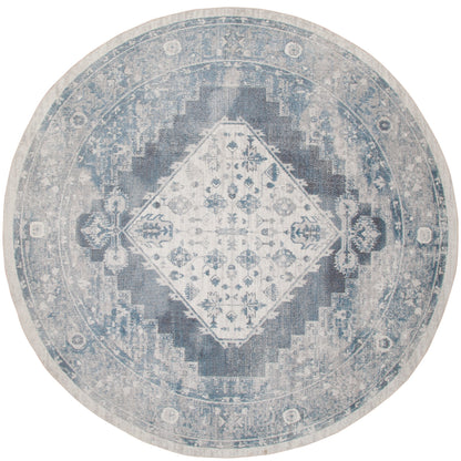 Tapis persan vieilli Nourison Abby, lavable en machine, pour intérieur uniquement.