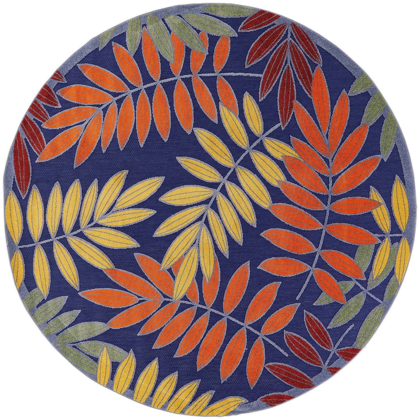 Tapis d'intérieur/extérieur à motif floral Nourison Alice