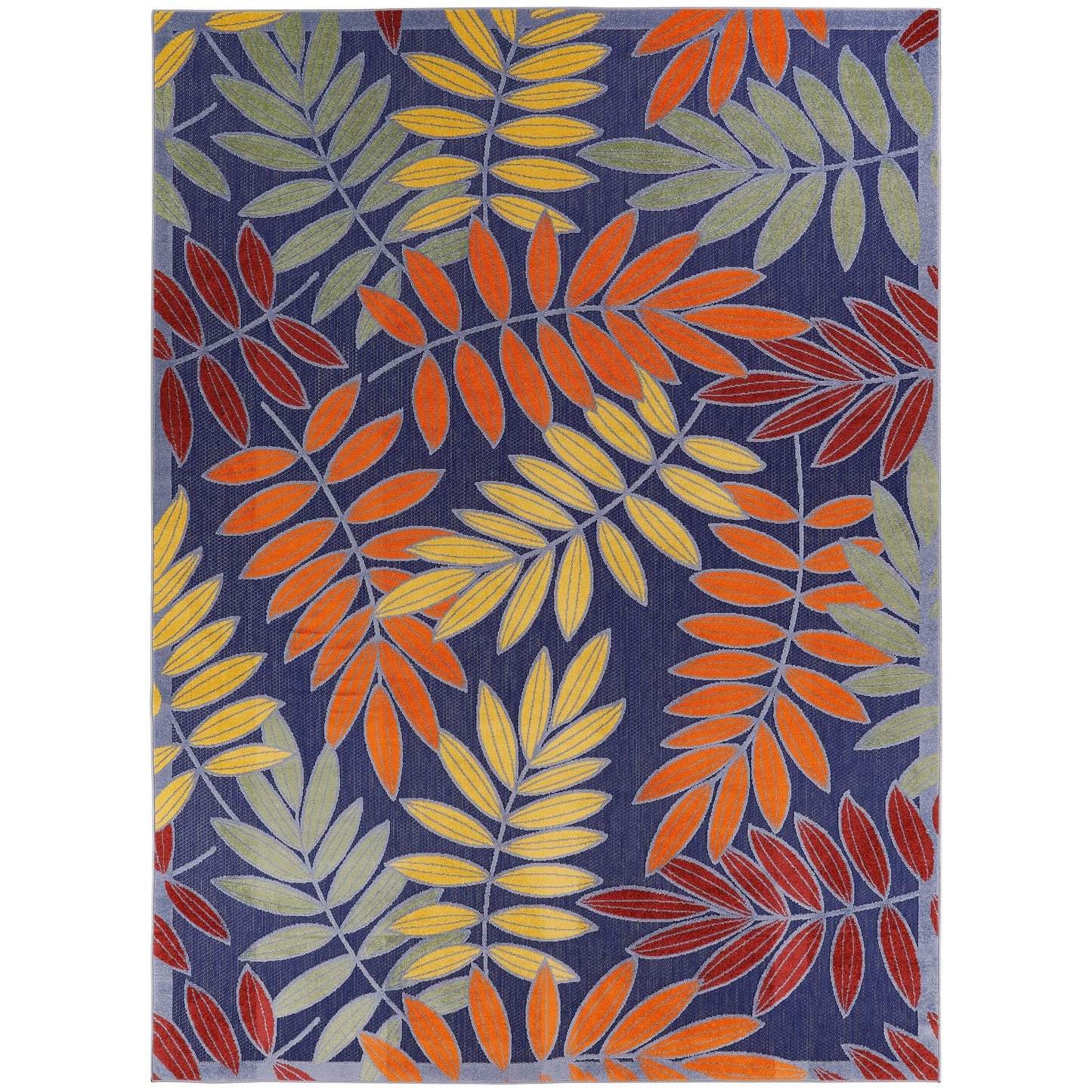 Tapis d'intérieur/extérieur à motif floral Nourison Alice