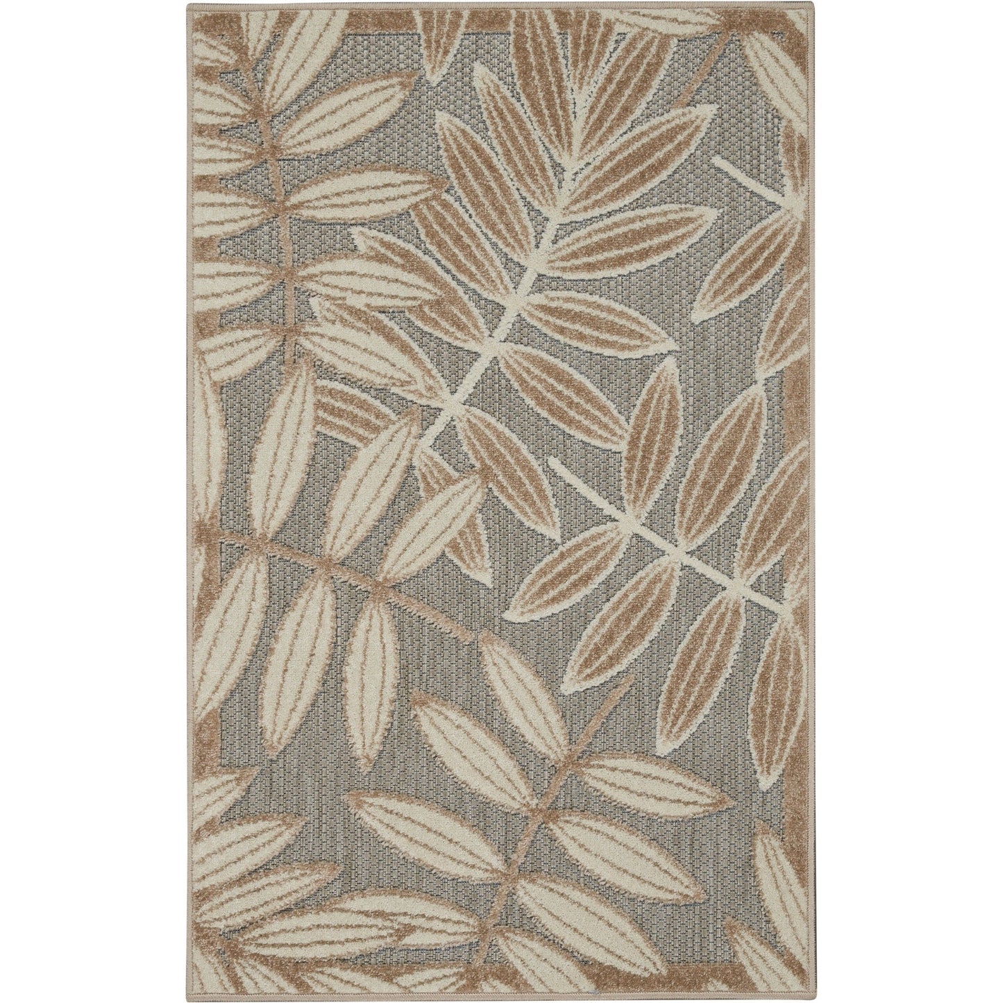 Tapis d'intérieur/extérieur à motif floral Nourison Alice