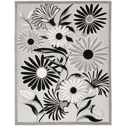 Tapis d'intérieur/extérieur à motif floral Nourison Aloha