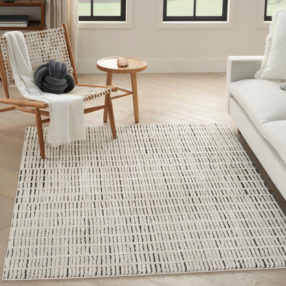 Tapis d'intérieur moderne et confortable Nourison à motifs abstraits