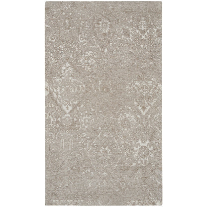 Tapis contemporain Nourison Damas vieilli