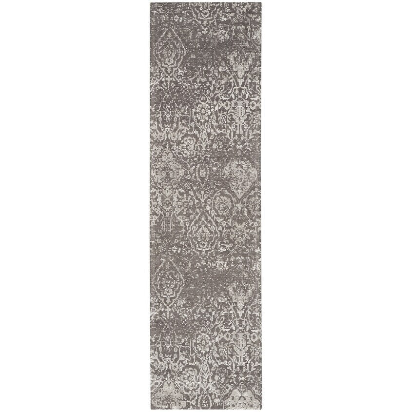 Tapis contemporain Nourison Damas vieilli