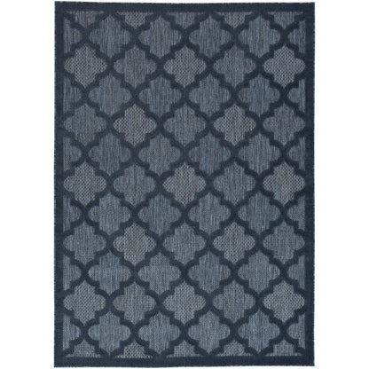 Tapis Nourison Easy Care intérieur/extérieur à motif treillis marocain