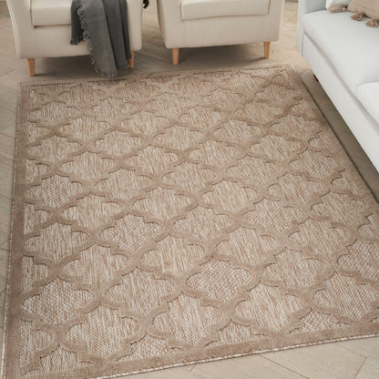 Tapis Nourison Easy Care intérieur/extérieur à motif treillis marocain